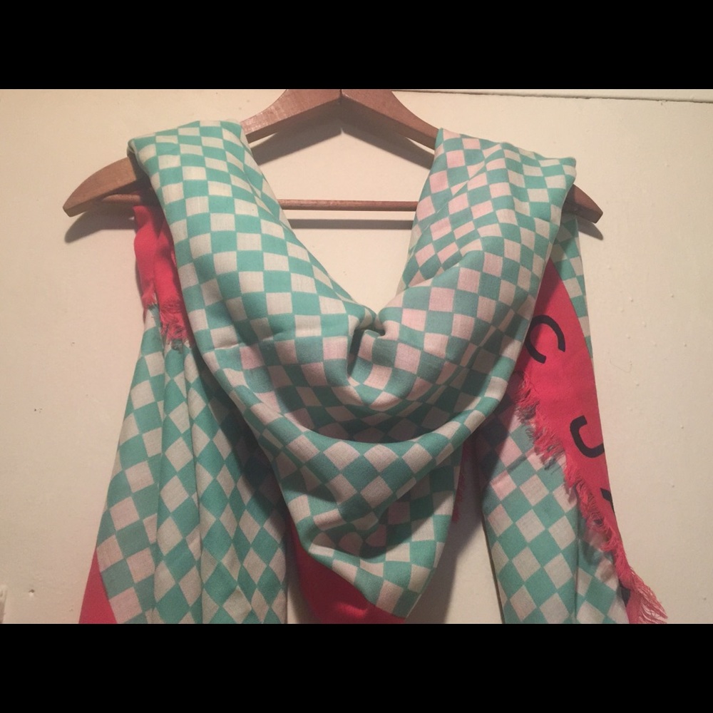 Marc By Marc Jacobs Cleaver Check Scarf
